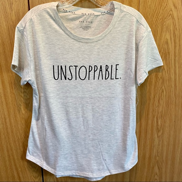 NWT Rae Dunn Unstoppable T-shirt - Picture 3 of 6
